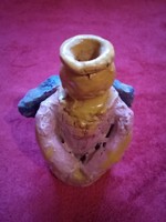 Ceramic angel candle holder