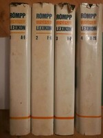 Römpp chemical lexicon i-iv. 1981 Technical book publisher