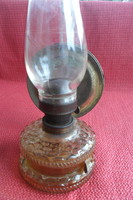 Petróleum Lámpa Lampart Lámpagyár Made In Hungary + Üveg Cilinder
