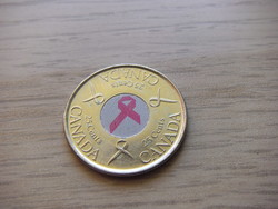 25 Cent 2000 Canada (Pink Ribbon Breast Cancer)