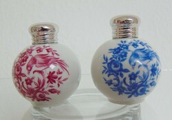 SILVER OBJECTS - 800-900 SILVER - SPICE CONTAINERS