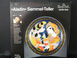 Rosenthal porcelain (björn wiinblad) decorative plate Aladdin and the magic lamp series xii. In a box