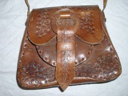 Bag shah, handmade from antique Tanzanian quality leather