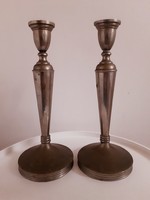 Pair of alpaca candle holders