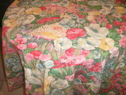 Pair of beautiful vintage floral curtains