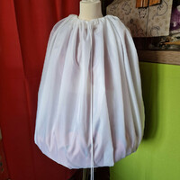 Wedding asz44 - white silk petticoat that helps the toilet (makes going to the toilet easier)
