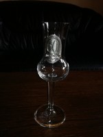 Unique short drinking glass for a 60th birthday