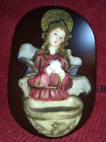 Beautiful vintage wall holy water holder