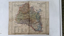 Baranya vármegye térképe 1929.