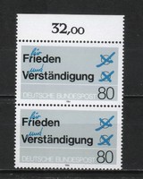 Connections 0361 (bundes) mi 1231 postal service 2.80 euros