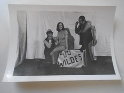 D200155 artista vilmos graeser - acrobat, duo wiles (wildes) - 1960s circus big circus in Budapest