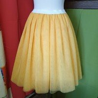 Wedding asz29d - 5-layer yellow tulle skirt