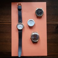 4 wristwatches, as in the pictures, women's, men's