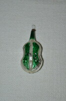 Retro glass Christmas tree ornament (bass)