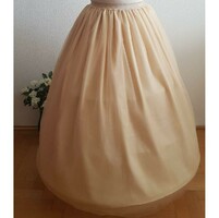 Wedding asz36j - 5-layer gold maxi tulle skirt with glitter waist