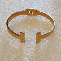 Fake marked tiffany gold tone bracelet