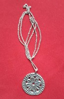 Bronze hanging chain, floral pattern, museum copy