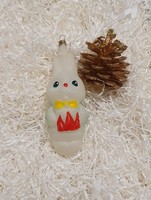 Christmas tree decoration - Soviet bunny /perfect/