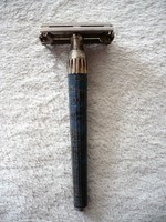 Vintage long handle gillette safety razor