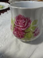 Zsolnay rosy belly mug