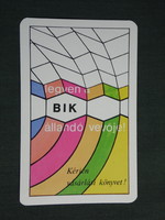 Card calendar, uncle bik kiskun industrial article company, kiskunfélegyháza, 1979, (4)