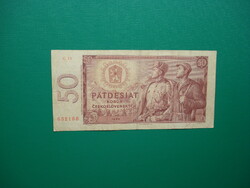 Csehszlovákia 50 korona 1964 Ritkább!  KI