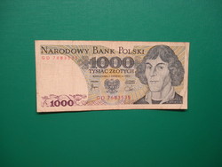 Poland 1000 zloty zlotych 1982 out