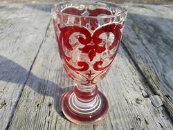 Antique Biedermeier glass.