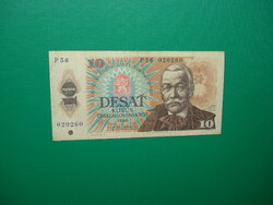 Csehszlovákia 10 korona 1986   KI