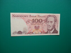 Lengyelország 100 zloty zlotych 1986   KI