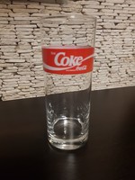 Német Coca Cola pohár, reklám, italos pohár, 0.5 l-es