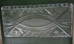 Stained glass serving bowl tray cake cake tray