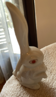 Herend porcelain nipp display case Kajla eared rabbit bunny