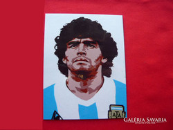 Diego Maradona Argentina fridge magnet