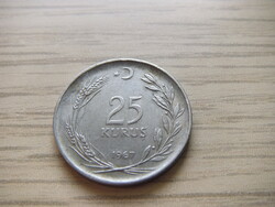 25 Kurus 1967 Turkey