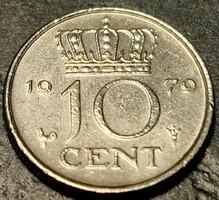 ﻿Julianna 10 cents, Netherlands, 1979.