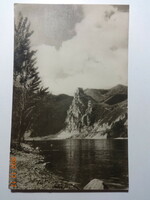 Old postcard: stretcher snow (highlands)