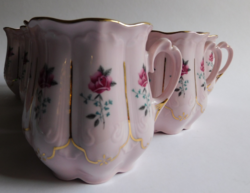 6 antique haas&czjzek pink belly mugs for Bujanna customer