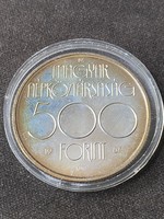 Silver 500 HUF - 1988 Seoul Summer Olympics