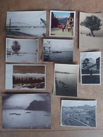 Old photos after 1940 approx. 10 landscape photos in one! - 566