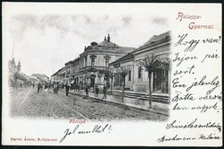 Balassagyarmat, main street 1906