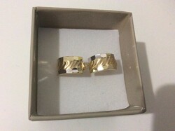 New 14k gold earrings