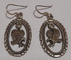 925 Silver eagle earrings