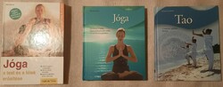 Popular yoga + tao books (3 pcs)