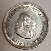 1961. Silver South Africa 5 cents (h/3)