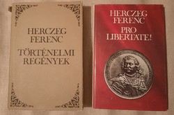 Herczeg Ferenc: historical novels + pro libertate! (2 pcs)