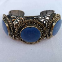 Ethnic lapislazuli bracelet