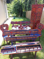 Hartai hand painted furniture set