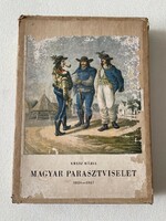 Mária Kresz: Hungarian peasant dress (1820-1867). 1-2 Volumes in a protective box