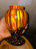 Kralik Czech handmade glass vase